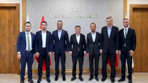 AGD-MGV Kayseri'den Vali Çiçek'e ziyaret