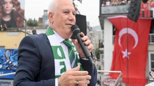 Başkan Bozbey'den CHP'nin Bursa mitinginde adalet ve demokrasi çağrısı
