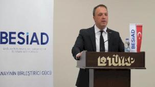 BESİAD'da Sinan Topuk güven tazeledi