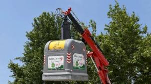 Bursa Osmangazi yerüstü konteyner sistemine geçiyor