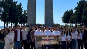 Denizlili gençler “Köklere yolculuk” ile Çanakkale ruhunu yerinde yaşadı