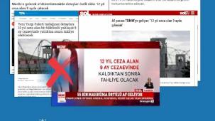 DMM: '12 yıl ceza alıp 9 ay yatacak' iddiası asılsız