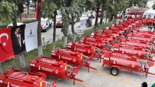 İzmir'de afetlere karşı güçlü adım... Orman köylerine 125 su tankeri