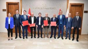 Kayseri'ye hayırsever desteği