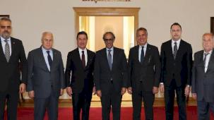 Kuveyt Büyükelçisi Al-Adwani’den Başkan Aras’a ziyaret