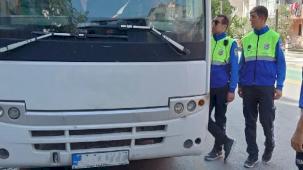Manisa Büyükşehir’den, servis araçlarına denetim