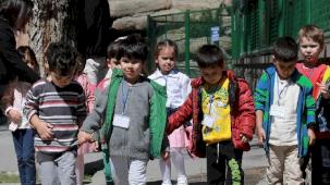 Minikler can dostlarla tanıştı