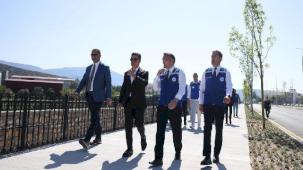 Muğla'da Başkan Aras'tan yerinde inceleme