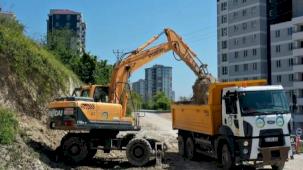 Ordu Fatsa’da yollar genişletiliyor