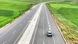 Türkiye'de bir ilk... Nallıhan-Beypazarı 'melodili yol' oldu