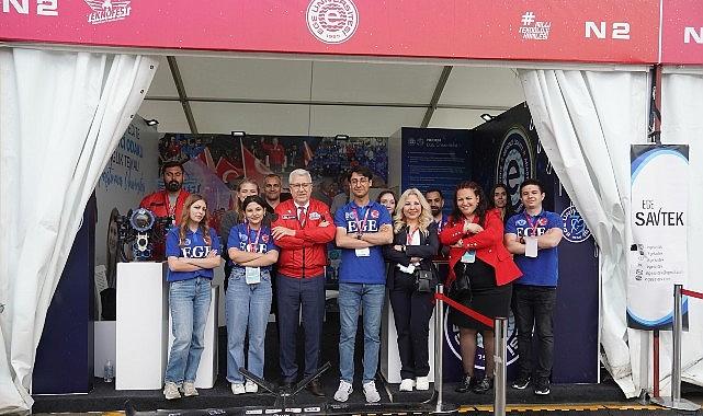 TEKNOFEST KKTC'de Ege Üniversitesi Rüzgârı Esti