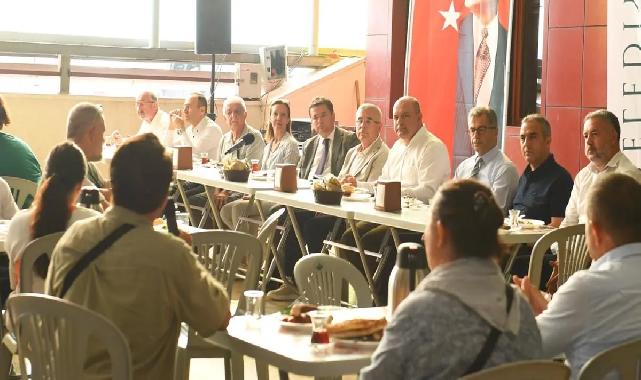 Bursa Osmangazi’de halkla buluşmalar sürüyor
