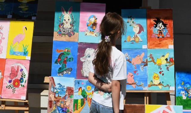 Bursa Osmangazi’de öğrenciler için Atölye Pazarı kuruldu