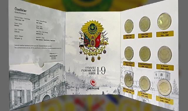 Darphane'den 'Osmanlı Padişahları Bimetal Hatıra Para'ları satışa çıkıyor