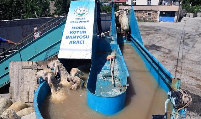 Kayseri Talas'tan keneyle mobil mücadele