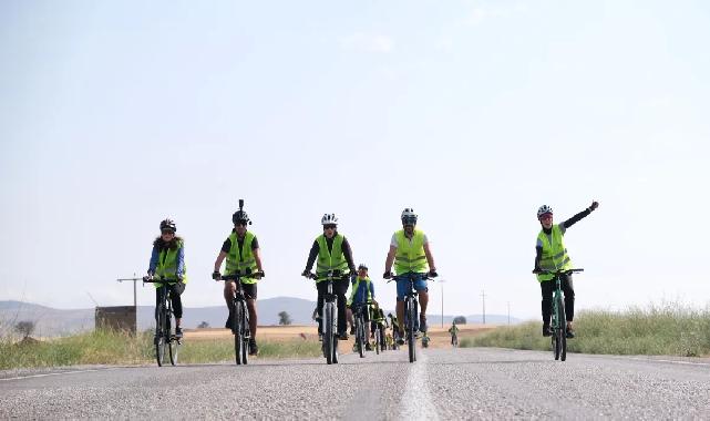 Konya’da tarihi rotada pedallar tarih ve doğa için döndü