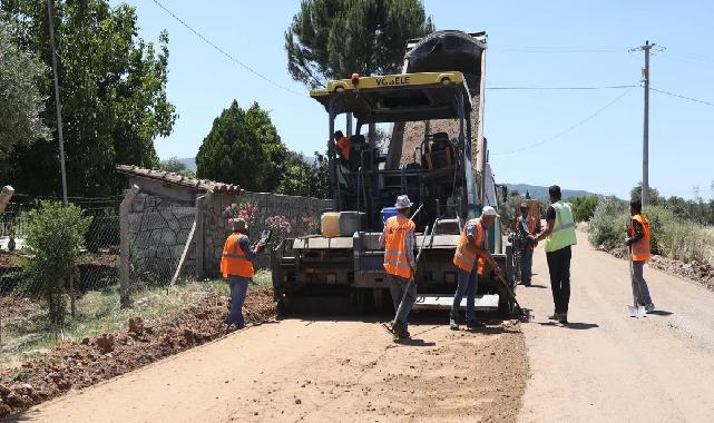 Muğla Büyükşehir’den kırsala 4 milyonluk yol yatırımı