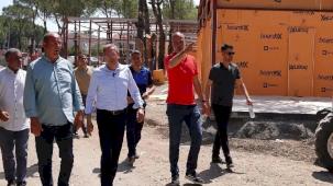 Ayvalık Belediyesi Altınova’da yol çalışmalarını bitirdi