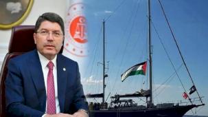 Bakan Tunç'tan Madleen gemisi saldırısına sert tepki: İnsanlığın vicdanını hedef aldılar