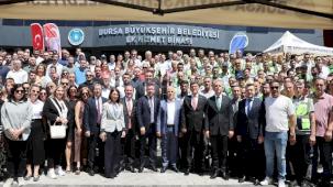 Başkan Bozbey, Bursa Büyükşehir ailesiyle bayramlaştı