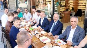 Başkan Büyükgöz, Gebze'de Eskiçarşı esnafıyla buluştu