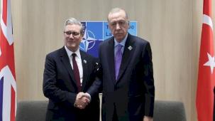 Cumhurbaşkanı Erdoğan, Starmer’ı kabul etti