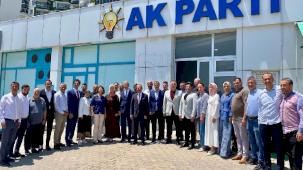 Denizli Milletvekili Şahin Tin'den Mudanya'da teşkilat çalışması