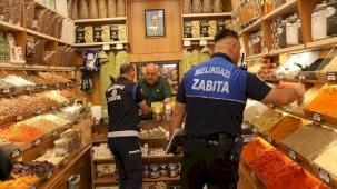 Kayseri Melikgazi zabıtasından bayram öncesi sıkı denetim