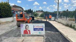 Kocaeli İzmit'te asfalt atağı