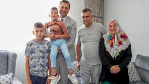 Manisa'da küçük Ali'ye Başkan'dan bayram sürprizi