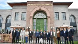 Memduh Büyükkılıç Mehmet Şimşek'i ağırladı