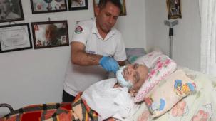 Muğla'da evde bakım hizmetiyle bayram sevinci kapıya geldi