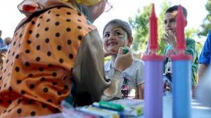 Sakarya çocuklar için bayrama neşe kattı