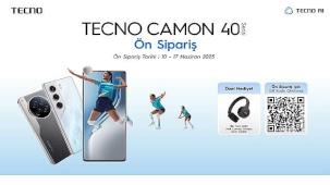 TECNO CAMON 40 Premier 5G ve CAMON 40, TECNO Türkiye'nin resmi web sitesi üzerinden ön siparişe açıldı!