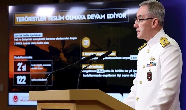 Teröristler teslim oluyor, sınır güvenliği güçleniyor