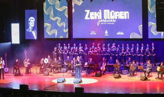 “Zeki Müren Şarkıları” konseri yoğun ilgi gördü