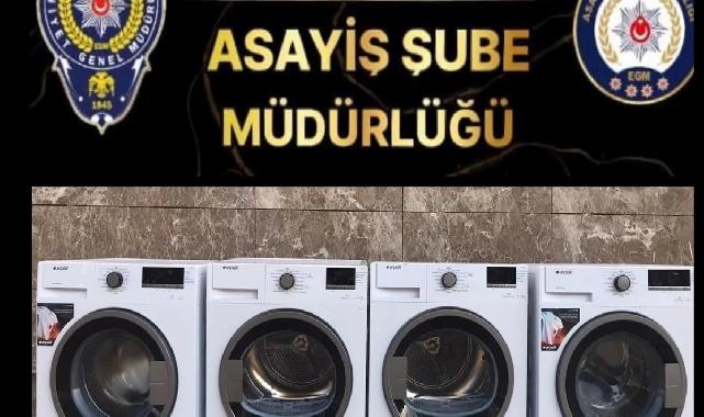 Adıyaman konteyner kentte çamaşır makinesi hırsızları yakalandı