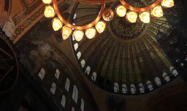 Bakan Yerlikaya'da Ayasofya-i Kebir Camii paylaşımı