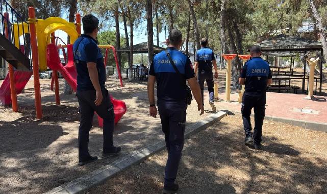 Bursa Gemlik'te mesire alanlarında sıkı denetim