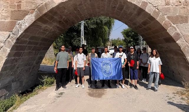 Kayseri Melikgazi'de Koramaz Vadisi'nde doğa yürüyüşü