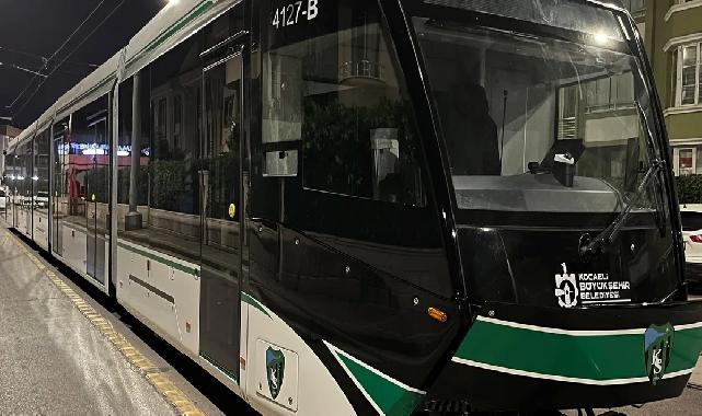Kocaeli’de 9. tramvay raylara indirildi