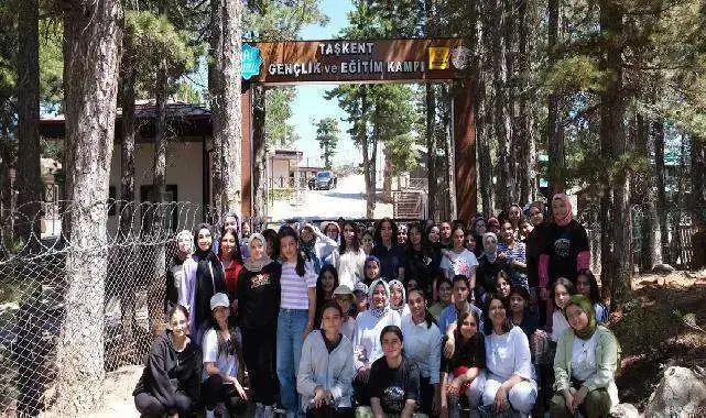 Konya'da LİMA'lı gençlerin kamp heyecanı
