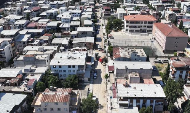 Manisa'da altyapı tamamlandı, üstyapı yenileniyor