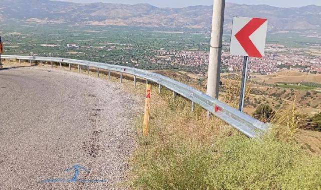 Manisa'da yol güvenliği için otokorkuluk çalışması