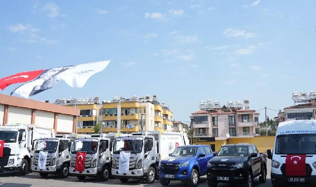 Muğla'da Milas Belediyesi araç filosunu güçlendiriyor