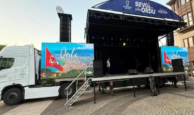 Ordu'da ‘Sevgi Tırı’ yolculuğa başlıyor