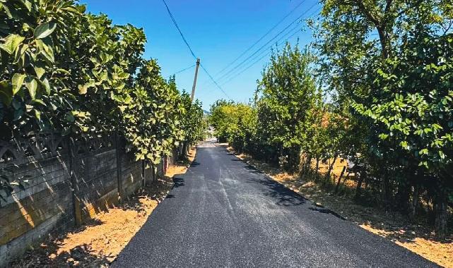 Sakarya Karasu’da bir mahallenin ulaşım hattı daha yenilendi