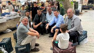 Başkan Olgun’dan Adıyaman Semt Pazarı'na samimi ziyaret