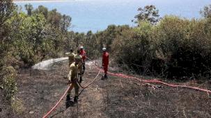 Bursa'da Mudanya Kaymakamlığı yangın riskine karşı uyardı