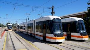 Eskişehir’de gece tramvay seferlerine iki gecelik ara
